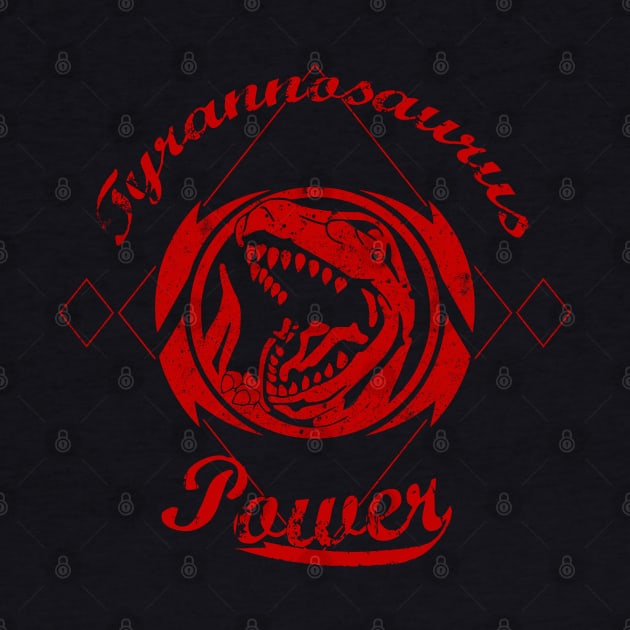 Tyrannosaurus Power by Designsbytopher